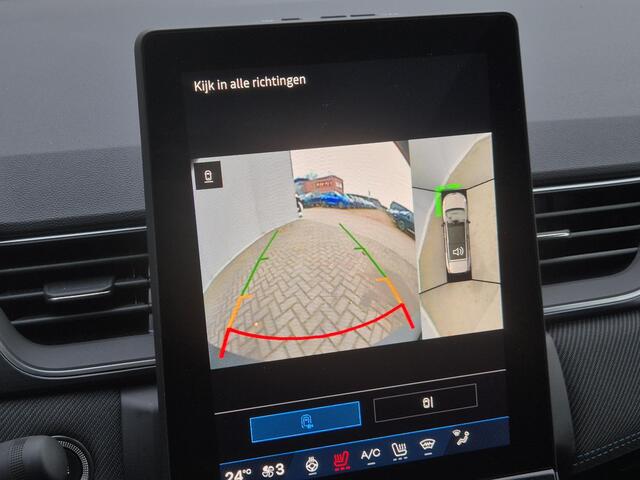 Renault Symbioz E-Tech Full Hybrid 145 Esprit Alpine Automaat / Fabrieksgarantie tot 04-2027 / Panoramadak / Elektrische achterklep / Apple Carplay Android Auto / Rondomzicht camera / Stuur-, Stoel en Voorruit verwarming /