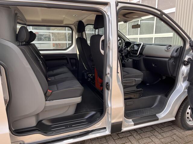 Renault TRAFIC 1.6 dCi L2H1 DC Marge Btw /Bpm vrij Airco Cruise controle Navigatie Dubbele cabine 1e eigenaar Euro 6 Ex overheids auto Lange wielbasis Geen btw meer betalen