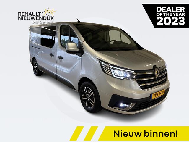 Renault TRAFIC 2.0 dCi 130 T30 L2H1 Work Edition Dubbel Cabine TREKHAAK / CLIMATE CONTROLE / NAVIGATIE / PARKEERSENSOREN+CAMERA / CRUISE CONTROLE.