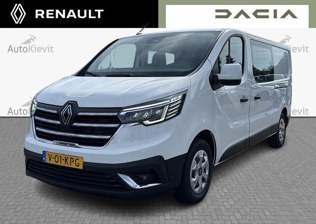 Renault TRAFIC 2.0 Blue dCi 150 EDC T30 L2H1 Advance DC - Dubbel Cabine / EASY LINK navi Additionele parkeerhulp / Zijschuifdeur links zonder ruit / Vierseizoenbanden / Reservewiel SNOEKS