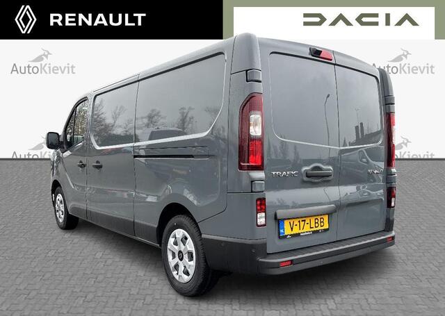 Renault TRAFIC 2.0 Blue dC1 150 EDC T30 L2H1 Advance - Zijschuifdeur links zonder ruit / EASY LINK navigatiesysteem met 8\" touchscreen en DAB+ radio en kaart Europa / Additionele parkeerhulp / Vierseizoenbanden met sneeuwvlokicoon / Reservewie