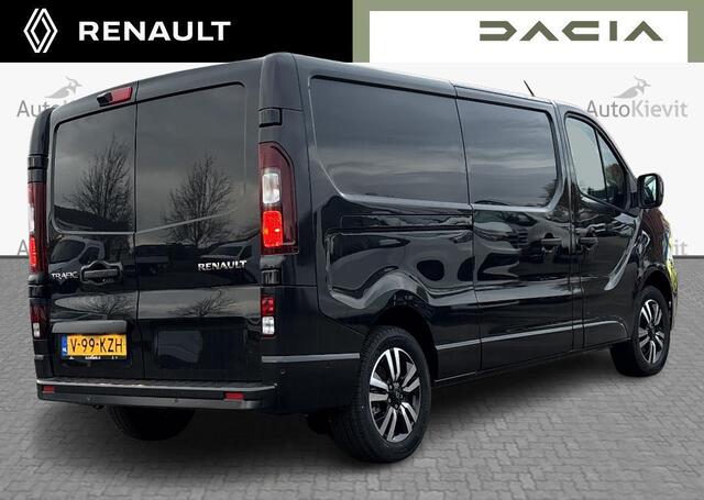 Renault TRAFIC 2.0 Blue dC1 150 T30 L2H1 Extra -Reservewiel / Alarm / 17\" lichtmetalen velgen 'Avens Noir Diamantée' in aluminium en zwart,Houten laadvloer