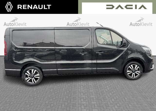 Renault TRAFIC 2.0 Blue dC1 150 T30 L2H1 Extra - Reservewiel / Alarm / 17\" lichtmetalen velgen 'Avens Noir Diamantée' in aluminium en zwart,Houten laadvloer