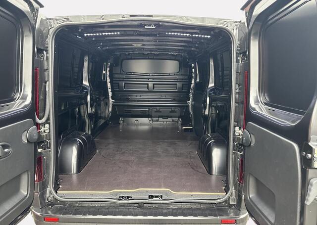 Renault TRAFIC 2.0 Blue dC1 150 T30 L2H1 Extra - Reservewiel / Alarm / 17\" lichtmetalen velgen 'Avens Noir Diamantée' in aluminium en zwart,Houten laadvloer