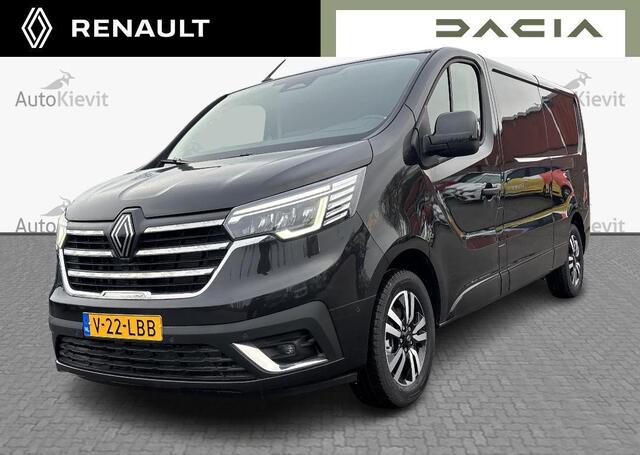 Renault TRAFIC 2.0 Blue dCi 170 T30 L2H1 Extra - Reservewiel / Alarm / 17\" lichtmetalen velgen 'Avens Noir Diamantée' in aluminium en zwart,Houten laadvloer