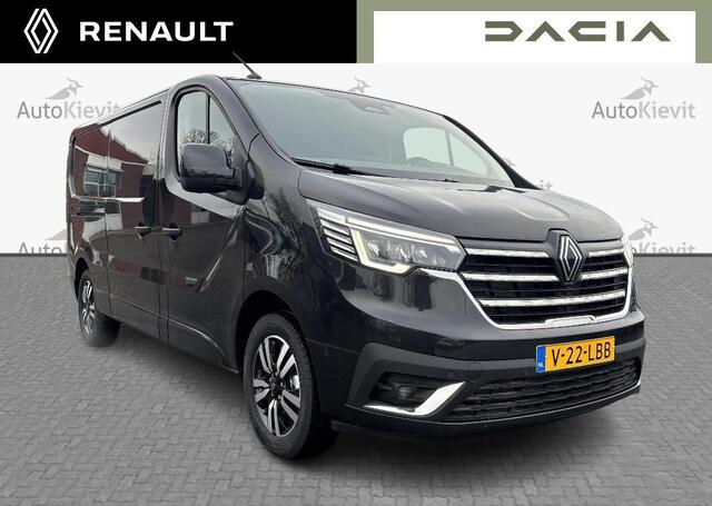 Renault TRAFIC 2.0 Blue dCi 170 T30 L2H1 Extra - Reservewiel / Alarm / 17\" lichtmetalen velgen 'Avens Noir Diamantée' in aluminium en zwart,Houten laadvloer