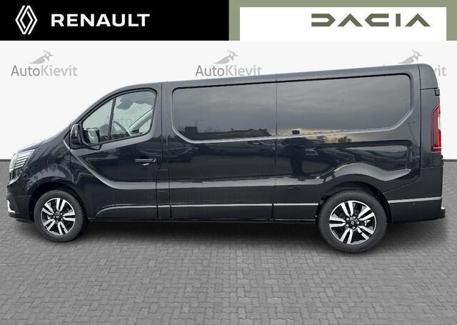Renault TRAFIC 2.0 Blue dCi 170 T30 L2H1 Extra - Reservewiel / Alarm / 17\" lichtmetalen velgen 'Avens Noir Diamantée' in aluminium en zwart,Houten laadvloer