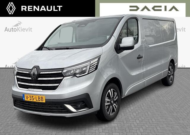 Renault TRAFIC 2.0 Blue dCi 170 T30 L2H1 Extra - Reservewiel / Alarm / 17\" lichtmetalen velgen 'Avens Noir Diamantée' in aluminium en zwart,Houten laadvloer