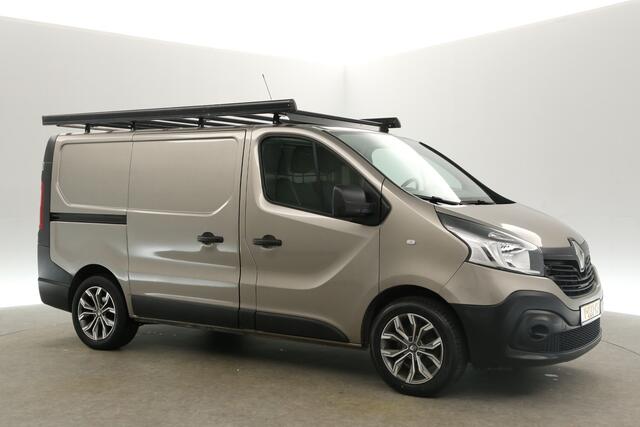 Renault TRAFIC 1.6 dCi T27 L1H1 | MARGE! | Airco Cruise Navigatie PDC 3 Persoons Imperiaal 17"LMV Trekhaak