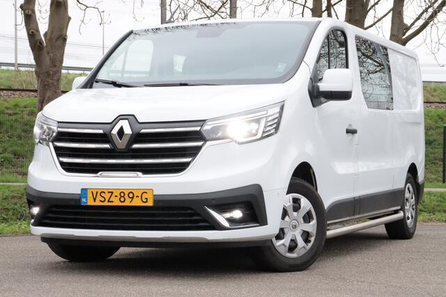 Renault TRAFIC 2.0 dCi 130 T29 L2H1 Dubbel Cabine Work Edition | 6 PERS | NAVI | CAMERA + PDC | TREKHAAK | BETIMMERING | SIDEBARS |