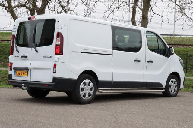 Renault TRAFIC 2.0 dCi 130 T29 L2H1 Dubbel Cabine Work Edition | 6 PERS | NAVI | CAMERA + PDC | TREKHAAK | BETIMMERING | SIDEBARS |