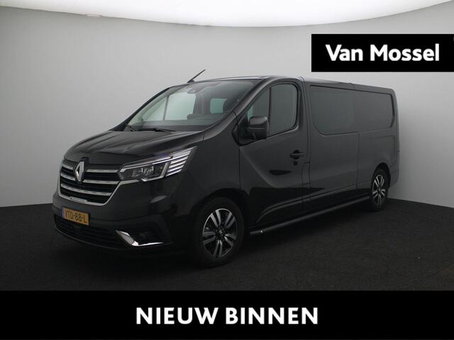 Renault TRAFIC L2H1 T29 DC dCi 170 EDC Luxe | Dubbele Cabine | Automaat | Privacy Glass | Pack Safety Cruising | Achterdeuren met ramen en wisser/sproeier | Draadloze oplader | Sidebars | Vloer + lat/wandbescherming | Lichtmetalen velgen