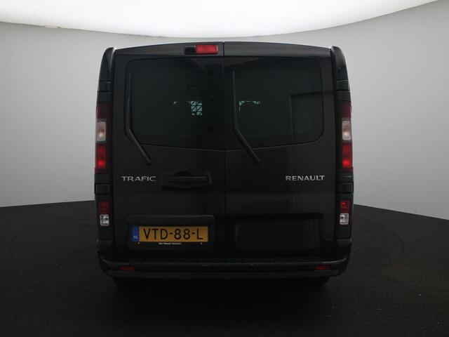 Renault TRAFIC L2H1 T29 DC dCi 170 EDC Luxe | Dubbele Cabine | Automaat | Privacy Glass | Pack Safety Cruising | Achterdeuren met ramen en wisser/sproeier | Draadloze oplader | Sidebars | Vloer + lat/wandbescherming | Lichtmetalen velgen