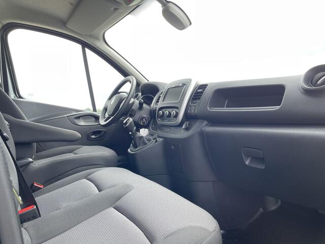 Renault TRAFIC 2.0 dCi 120pk E6 L2 Work Edition BPM Vrij! Lease ¤296 p/m, Trekhaak, Airco, Navi, PDC, Led, Cruise controle, Onderhoudshistorie aanwezig