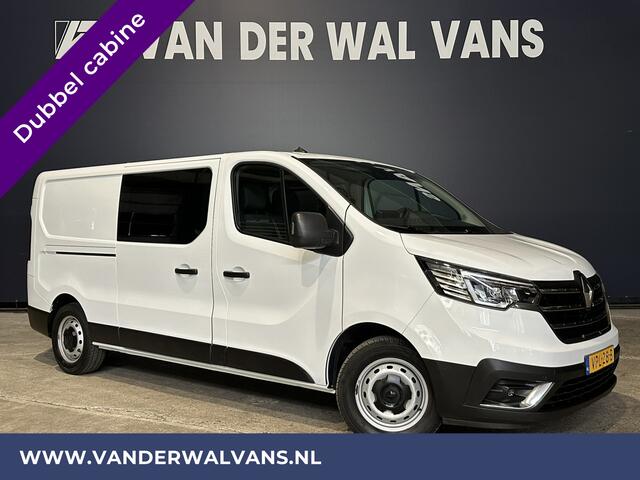 Renault TRAFIC 2.0 dCi L2H1 Dubbele cabine Euro6 Airco | 6-Zits | Navigatie | Trekhaak | LED Facelift | Camera Cruisecontrol, Parkeersensoren