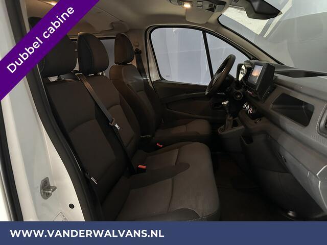 Renault TRAFIC 2.0 dCi L2H1 Dubbele cabine Euro6 Airco | 6-Zits | Navigatie | Trekhaak | LED Facelift | Camera Cruisecontrol, Parkeersensoren