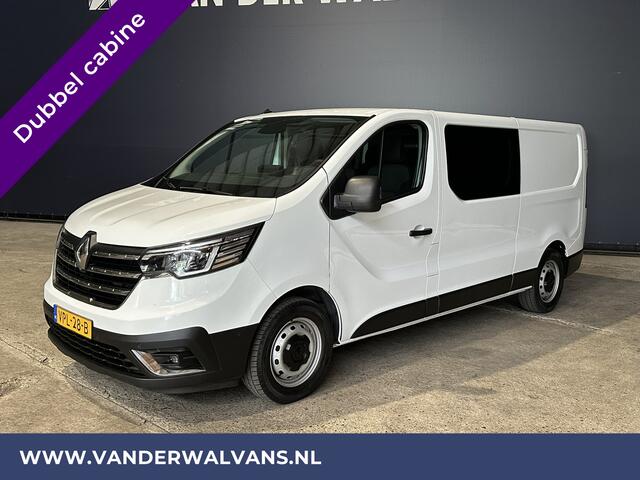 Renault TRAFIC 2.0 dCi L2H1 Dubbele cabine Euro6 Airco | 6-Zits | Navigatie | Trekhaak | LED Facelift | Camera Cruisecontrol, Parkeersensoren