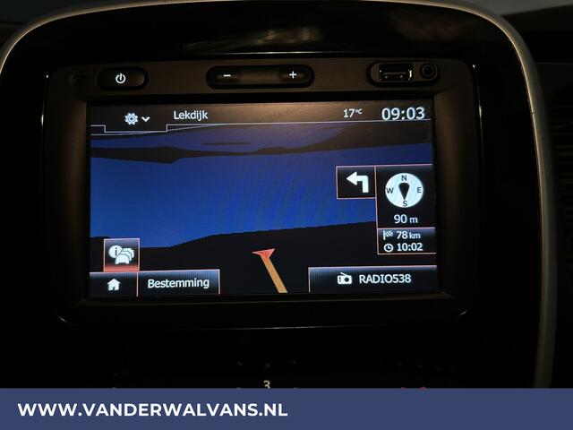 Renault TRAFIC 1.6 dCi 122pk L2H1 Euro6 Airco | Camera | Navigatie | Cruiscontrol Parkeersensoren, Bijrijdersbank