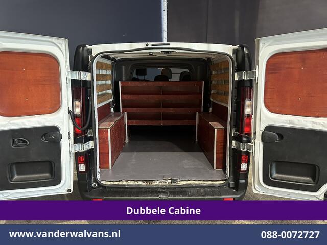Renault TRAFIC 1.6 dCi L2H1 Dubbele cabine Euro6 Airco | 6-Zits | Navigatie | Cruisecontrol | Trekhaak | Parkeersensoren Bluetooth telefoonvoorbereiding
