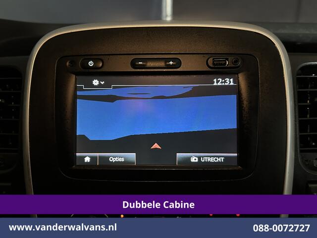 Renault TRAFIC 1.6 dCi L2H1 Dubbele cabine Euro6 Airco | 6-Zits | Navigatie | Cruisecontrol | Trekhaak | Parkeersensoren Bluetooth telefoonvoorbereiding