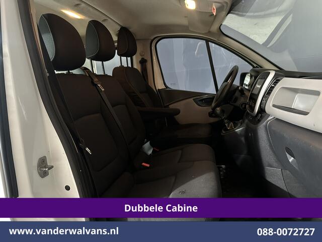 Renault TRAFIC 1.6 dCi L2H1 Dubbele cabine Euro6 Airco | 6-Zits | Navigatie | Cruisecontrol | Trekhaak | Parkeersensoren Bluetooth telefoonvoorbereiding