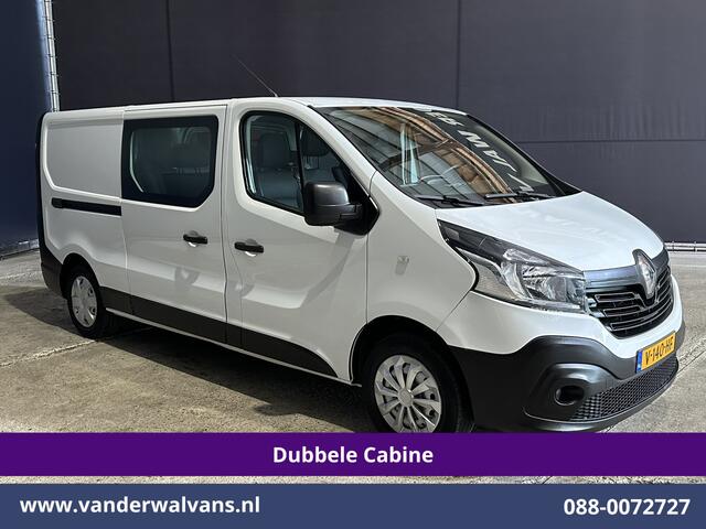 Renault TRAFIC 1.6 dCi L2H1 Dubbele cabine Euro6 Airco | 6-Zits | Navigatie | Cruisecontrol | Trekhaak | Parkeersensoren Bluetooth telefoonvoorbereiding