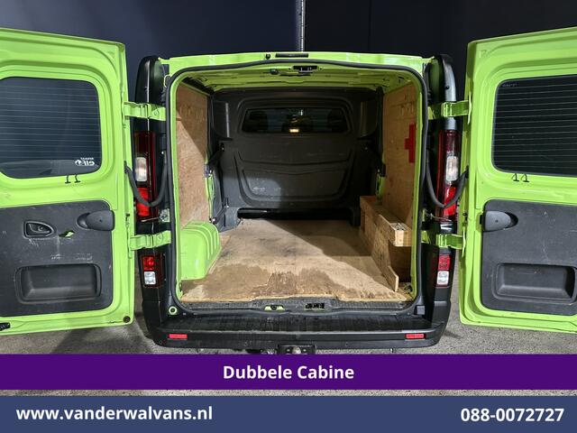 Renault TRAFIC 1.6 dCi L2H1 Dubbele Cabine Euro6 2x Zijdeur | Airco | 6-zits | Navigatie | Cruiscontrol Trekhaak, Bijrijdersbank, Parkeersensoren