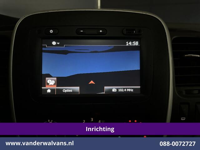 Renault TRAFIC 1.6 dCi L1H1 Inrichting Airco | Navigatie | Imperiaal | Trekhaak | Cruisecontrol Parkeersensoren, Bijrijdersbank