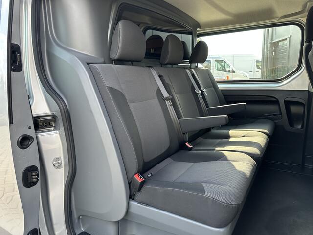 Renault TRAFIC 2.0 dCi 120 PK / L2H1 / DUBBEL CABINE / 1e EIG. / ZEER NETTE STAAT / AIRCO / CRUISE / NAVI / 6 PERSOONS DUBBELE CABINE