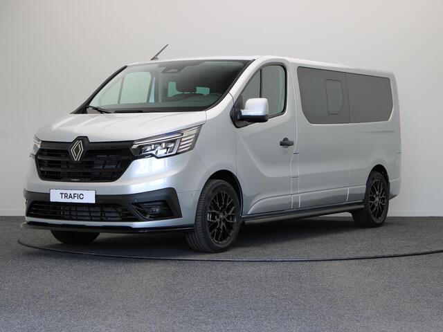 Renault TRAFIC 2.0 dCi EDC 170pk T29 L2H1 Extra DC | Dubbel cabine | Anniversary+ | Lederen bekleding | Frontlip | Spoiler | Design lichtmetalen velgen |