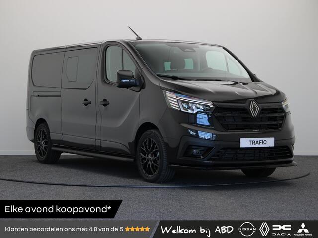 Renault TRAFIC 2.0 Blue dCi EDC/Autom. 170pk L2H1 Extra DC | Dubbel cabine | Anniversary+ | Lederen bekleding | Frontlip | Spoiler | Design lichtmetalen velgen |