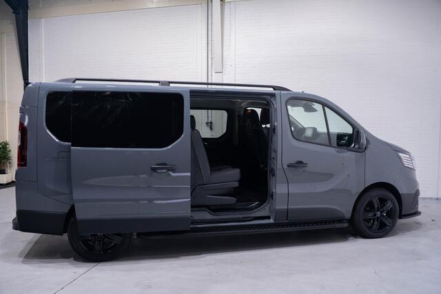 Renault TRAFIC 2.0 DCi 130 pk Dubbel Cabine Black&Grey Airco, Camera, 18" LMV, Spoiler V+A, LED Koplampen, Zwarte Grille, 6-Zits