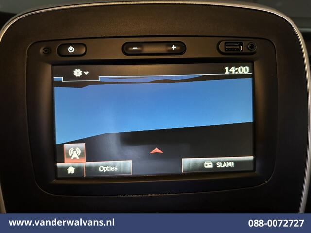 Renault TRAFIC 2.0 dCi 120pk L1H1 Euro6 Airco | LED | Navigatie | Cruisecontrol | Trekhaak | Omvormer Parkeersensoren, Bijrijdersbank