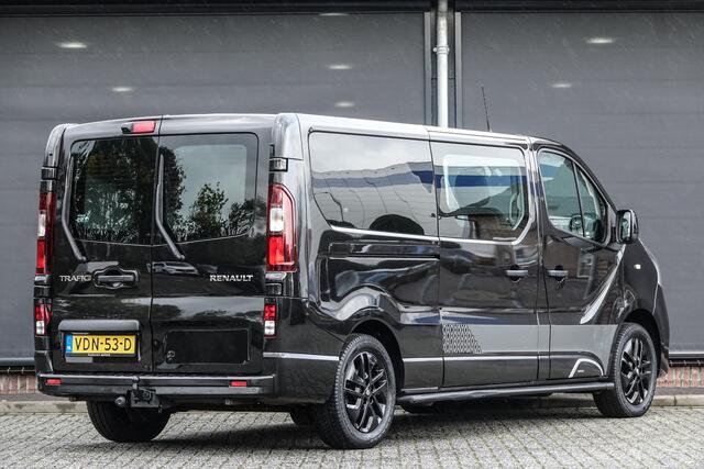Renault TRAFIC L2H1 Dubbele Cabine | 1.6dCi 145Pk | T29 | Limited | 2xSchuifdeur | Achteruitrijcamera | Leder | Treeplanken | Trekhaak | 17''