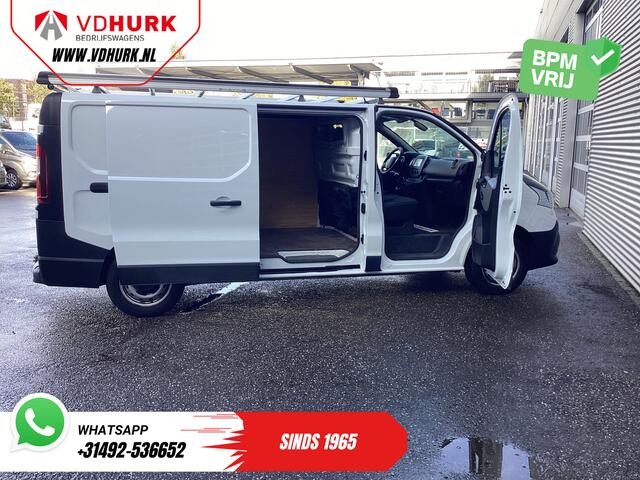 Renault TRAFIC 1.6 dCi 120 pk L2 BPM VRIJ! NL Auto/ 3 Pers./ Imperiaal/ Navi/ Airco/ Cruise/ PDC/ Trekhaak