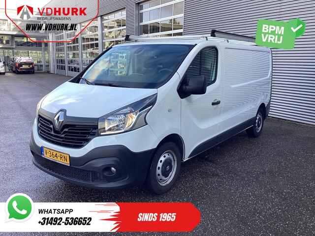 Renault TRAFIC 1.6 dCi 120 pk L2 BPM VRIJ! NL Auto/ 3 Pers./ Imperiaal/ Navi/ Airco/ Cruise/ PDC/ Trekhaak