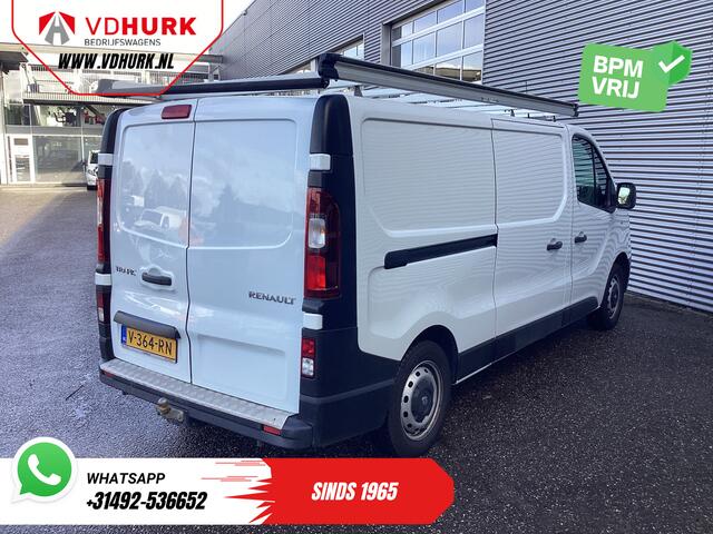 Renault TRAFIC 1.6 dCi 120 pk L2 BPM VRIJ! NL Auto/ 3 Pers./ Imperiaal/ Navi/ Airco/ Cruise/ PDC/ Trekhaak