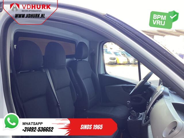 Renault TRAFIC 1.6 dCi 120 pk L2 BPM VRIJ! NL Auto/ 3 Pers./ Imperiaal/ Navi/ Airco/ Cruise/ PDC/ Trekhaak