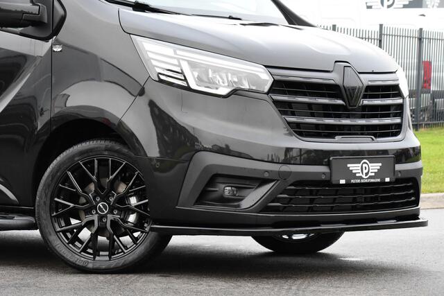 Renault TRAFIC 2.0 170 L2H1 DC Black Edition Extra Cruise, Camera, Carplay, LED, 170pk, Stoelverwarming, 2 x Schuifdeur, NAVI, Automaat, Clima, Uniek!