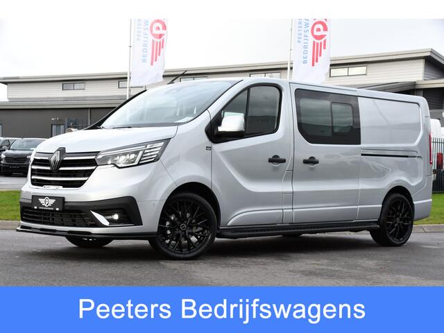 Renault TRAFIC 2.0 170 T29 L2H1 Extra DC Limited Edition Facelift! 3 x Leverbaar, Virtual, Cruise, Carplay, Stoelverwarming, Clima, Automaat, LED, 170PK, 2 x Schuifdeur, Uniek!