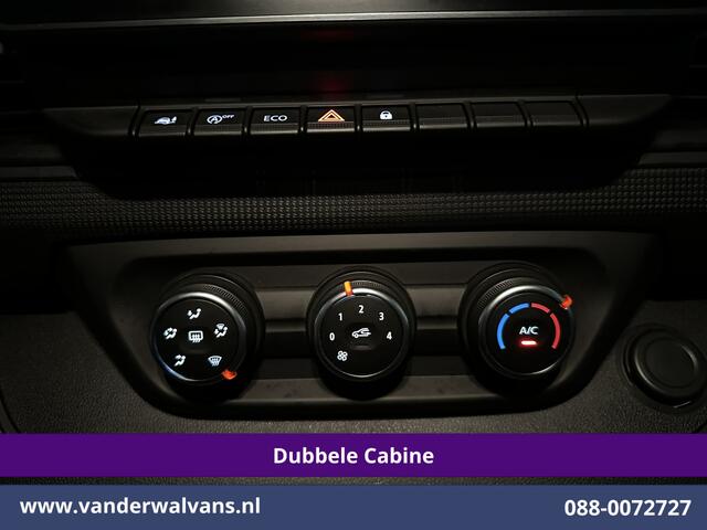 Renault TRAFIC 2.0 Blue dCi 131pk L2H1 Dubbele Cabine Fabrieksgarantie Euro6 Airco | 6-Zits | Navigatie | LED | Camera | Cruisecontrol 2500kg Trekhaak, Parkeersensoren