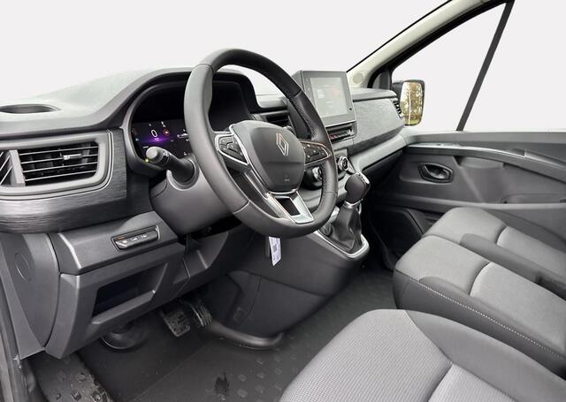 Renault TRAFIC 2.0 Blue dC1 150 EDC T30 L2H1 Advance - Zijschuifdeur links zonder ruit / EASY LINK navigatiesysteem met 8\" touchscreen en DAB+ radio en kaart Europa / Additionele parkeerhulp / Vierseizoenbanden met sneeuwvlokicoon / Reservewie