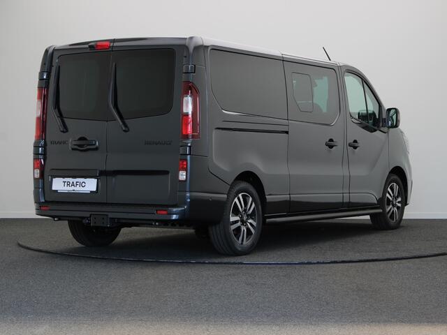 Renault TRAFIC 2.0 dCi EDC 170 T29 L2H1 Extra DC | Dubbel cabine | Anniversary | Sidebars | Zwarte logo's | Glasslook |