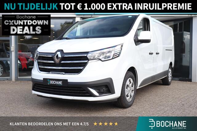 Renault TRAFIC 2.0 dCi 130 T30 L2H1 Work Edition | Airco | Navigatie | Dubbele schuifdeur | Trekhaak | Laadruimte betimmering | AppleCarplay AndroidAuto |