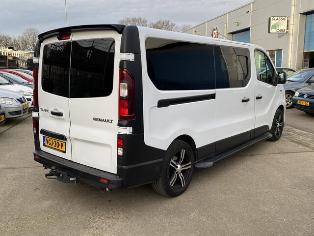 Renault TRAFIC 1.6 dCi EURO 6 T29 L2H1 DUBBEL CABINE 126 PK Comfort Energy, 6-PERSOONS, 6-BAK, AIRCO, CRUISE CONTROL, ACHTERUITRIJCAMERA, PARKEERSENSOREN, ELEK-RAMEN, BLUETOOTH-RADIO-USB-AUX-CARPLAY, LM-VELGEN, SIDEBARS, CENT-VERGRENDELING, TREKHAAK