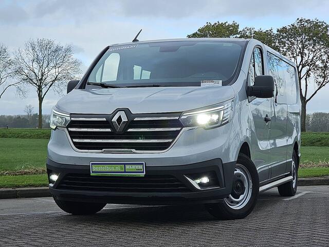 Renault TRAFIC 2.0 dCi 150 T29 L2H1 DC Airco Automaat Navi Sidebars Euro6 150Pk NAP 1e Eigenaar!