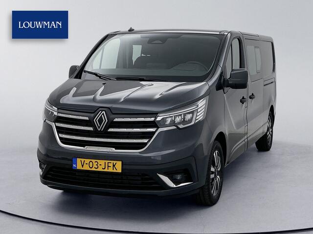 Renault TRAFIC 2.0 Blue dCi EDC 170 T29 L2H1 Extra DC Dubbele schuifdeur Betimmering Trekhaak Navigatie Parkeersensoren Camera Carplay Dubbele cabine