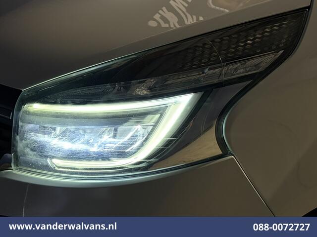 Renault TRAFIC 2.0 dCi 120pk L1H1 Euro6 Airco | 2x zijdeur | Navigatie | LED | Trekhaak | Cruisecontrol Parkeersensoren, Bijrijdersbank