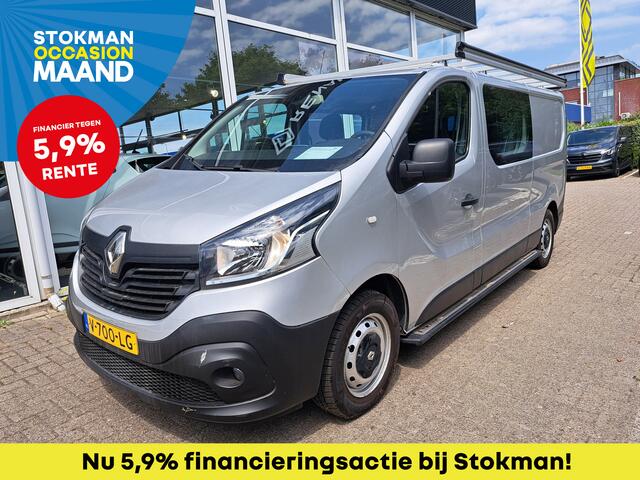 Renault TRAFIC 1.6 dCi T29 125 PK L2H1 Dubbele Cabine Luxe | Airco | cruise | navigatie | camera | imperiaal |