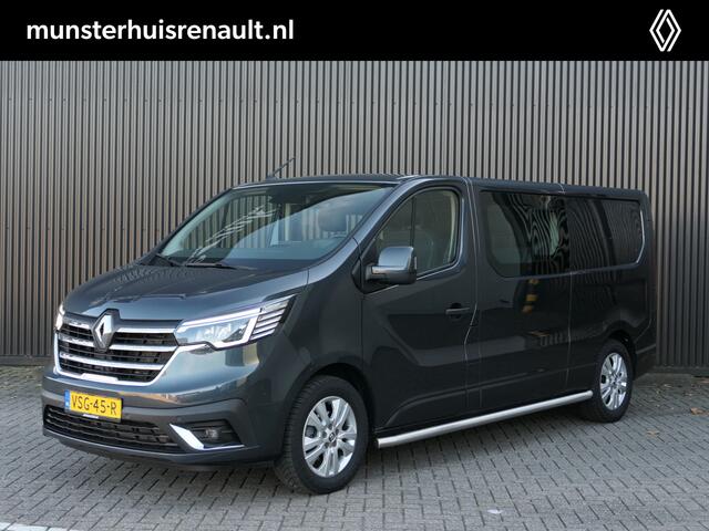 Renault TRAFIC 2.0 dCi 170 T29 L2H1 DC Luxe - AUTOMAAT - Allseasons - Trekhaak - Achterdeur met ruiten - Sidebars - Stoelverwarming